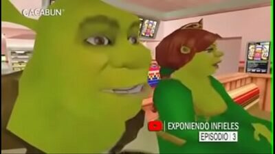 Shrek y fiona desnudos