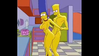 Bart y marge porno