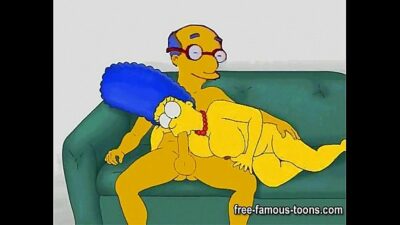 Marge simpson and bart porn