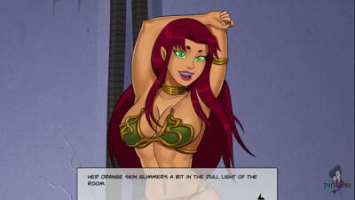 Starfire and raven porn comic