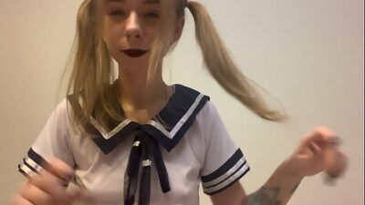 Teen dildo anal