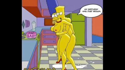 Bart y lisa simpson