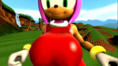 Sonic y eymi vesandose desnudos