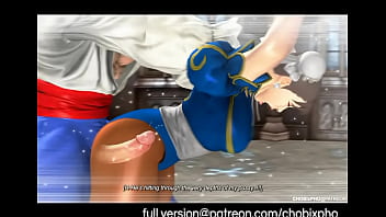 Chun li sexo con Street Fighter Chun Li follada en su culo gordo