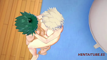 Deku x bakugo sexo  en la vida real